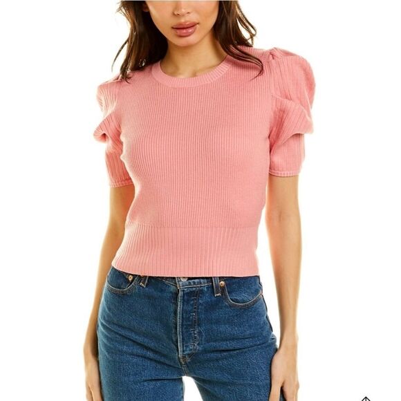 HARPER Puff Sleeve Sweater  - Picture 1 of 6